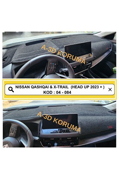 A3D TORPİDO KORUMA Nissan Qashqai - X-Trail (Head Up 2023+) Torpido Koruma 3D...