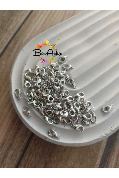 (20 adet) 10x6 mm, Nikel Kaplama, 501 Papağan Kilit
