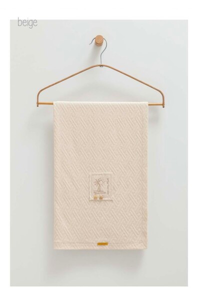 Caramell 2025 Model Natural Palm 85*95 Baby Blanket