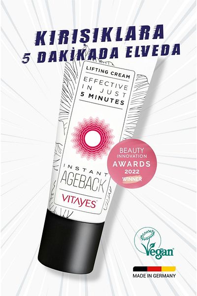 VITAYES Acetyl Hexapeptide-8 Face Cream and Under-eye Bags - Instantly Effective Firming
