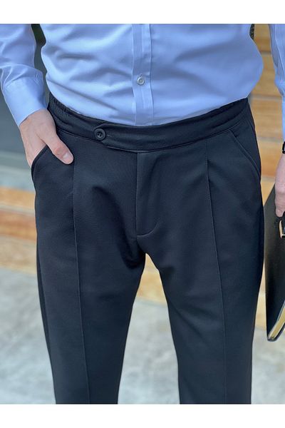ElitWear Ανδρικό παντελόνι Boyfriend Carrot Cut μέχρι τον αστράγαλο