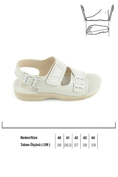 GEZER 04003 Men's Orthopedic Hajj Umrah Daily Sandals