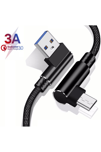 Yenimiyeni Micro Usb Oyun Ve Data Şarj Kablosu 3a 1.2 M