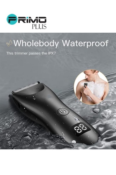 Primo Plus Electric shaver for sensitive areas, waterproof, silent, fast charging, unisex