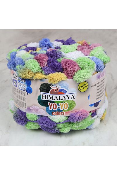 Himalaya Yo-Yo Colors / White-Green |   Yellow-Fuchsia |   Navy Blue |   Blue / 82005 / 3 Pack