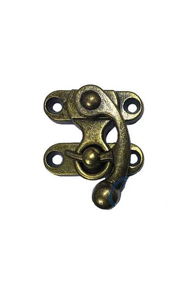 BT Teknik Hooked Bow Eye, Wooden Box Clip - Small, Antique, 100 Pieces