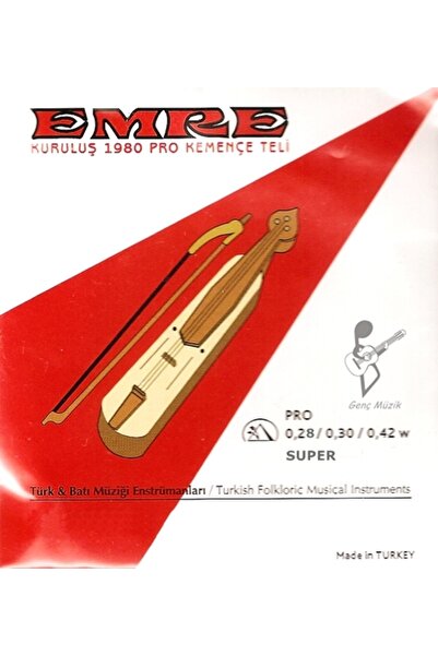 Emre Super Pyramid 028-042 Pro Kemençe set žica