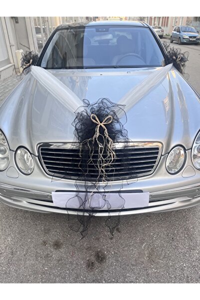 ecrin tuhafiye hobi Pratik Düğün Arabası Süsleme Seti - Gelin Arabası Süsü - Konvoy Süsü