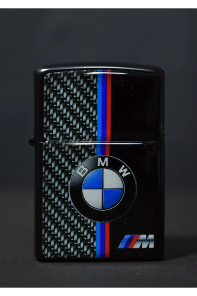 Ersoy Ticaret Bmw Baskılı Siyah Zippo Benzinli Çakmak