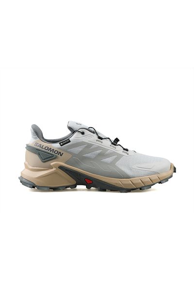 Salomon Supercross 4 Gore-Tex - Waterproof Ecru Running and Trekking Outdoor Shoes