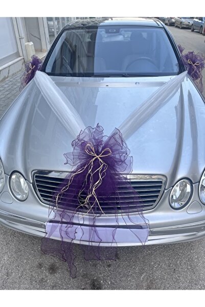 ecrin tuhafiye hobi Pratik Düğün Arabası Süsleme Seti - Gelin Arabası Süsü - Konvoy Süsü