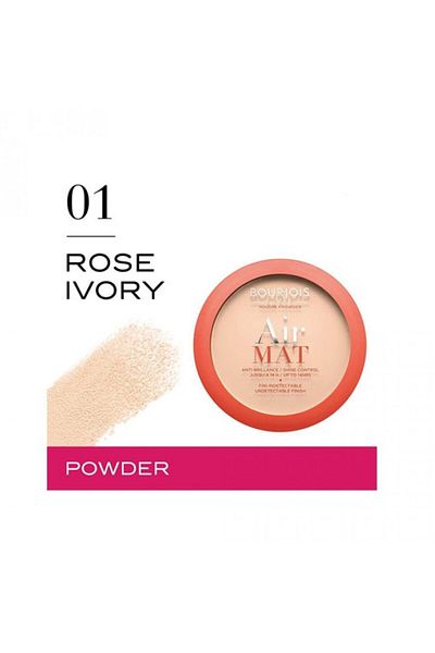 Bourjois Air Matte Pressed Powder Rose Ivory 01 10g