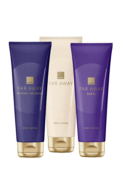 AVON Far Away Klasik Rebel ve Beyond The Moon Vücut Losyonu Paketi
