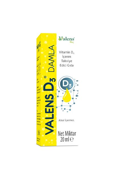 Valens D3 400 Iu Drops 20 m (Livitamin and Mineral)