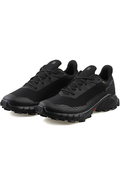 Salomon Black Waterproof Outdoor Running Shoes