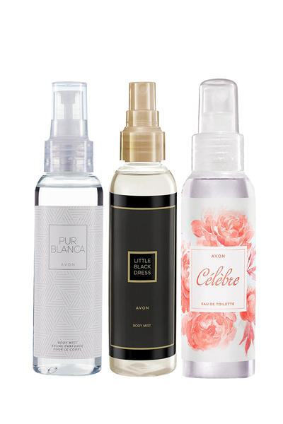 AVON Little Black Dress Pur Blanca ve Celebre Vücut Spreyi Paketi
