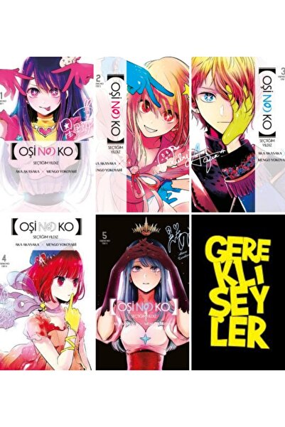Gerekli Şeyler Yayıncılık Oşi No Ko 1-2-3-4-5 manga seti (5 kitap)