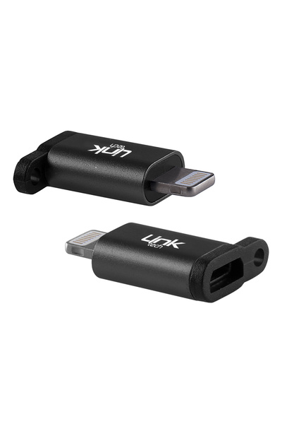 Linktech O189 Micro Usb To Lightning Dönüştürücü Metal Adaptör