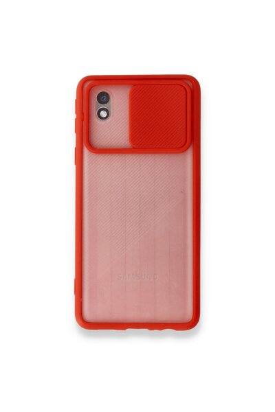 FitCase Samsung Galaxy A01 Core Kılıf Palm Kamera Koruma Kapaklı Silikon