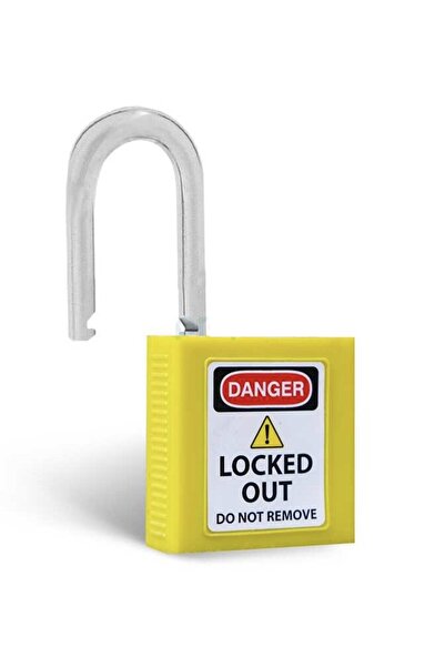 BBU Safety Equipment Eked Güvenlik Kilidi Bbu Loto Sl38ss Çelik Kanca 38mm