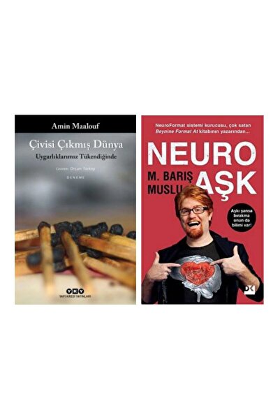 Yapı Kredi Yayınları Çivisi Çıkmış Dünya - Amin Maalouf - Neuro Aşk - M. Barı...