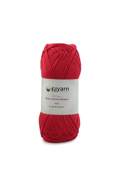 Filyarn 100 Gram Oeko-Tex Certified Cotton Thread for Baby and Vest - Hand Knitted Design