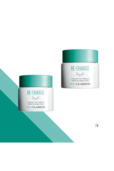Clarins My Re-Charge Relaxing Sleep Mask 50 X50Ml 2-Pack Night Mask