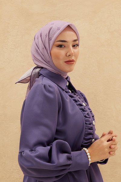 Silk Home Φουλάρι Λεβάντας Olinda