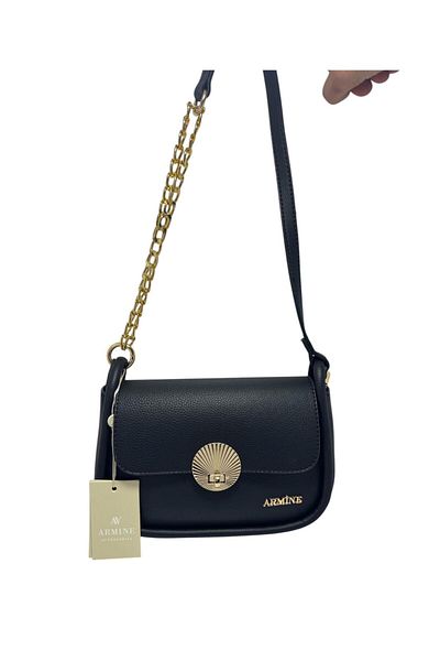 Armine 397 Medium Size Black Handbag 397