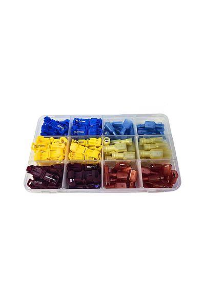 Stronger 120 Pieces Insulated t Connection Terminal Set