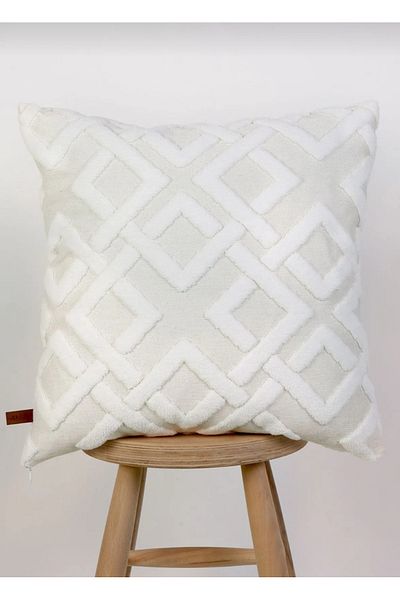 Çiğdem Tuhafiye Bohemian Punch Ecru Pillow Case