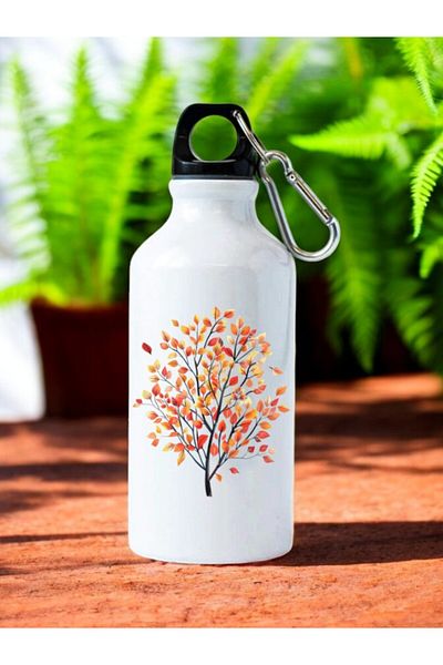 lili hediyelik Tree Printed Water Bottle