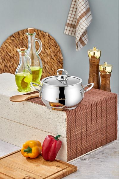 Cooker Stainless Steel Lara 14cm Deep Pot