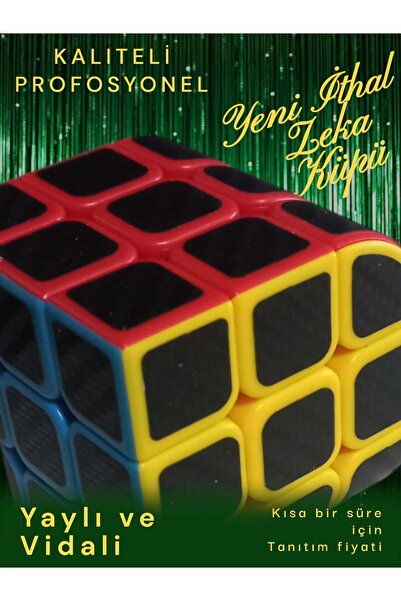 ümit toys Kaliteli Yaylı ZEKA KÜPÜ, Sabır KÜPÜ eğitici oyuncak 3x3 profesyonel Akıl küpü