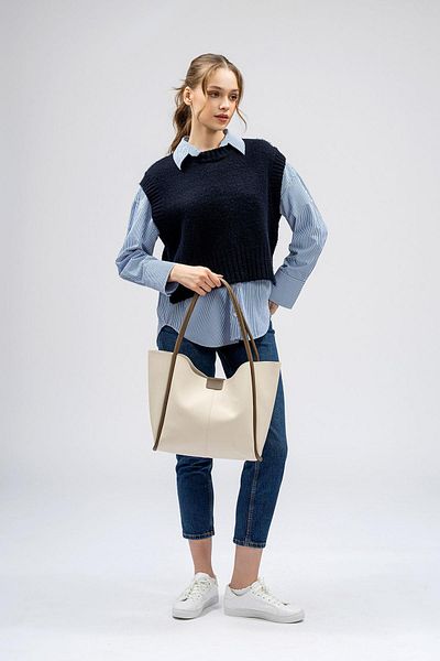 Lucky Bees Tote Große Hand- und Schultertasche für Damen