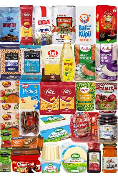 Yayla Ramazan paketi kumanya lüks kahvaltı kolisi