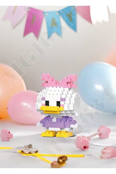 Bricks Daisy Duck 3D Jigsaw Puzzle
