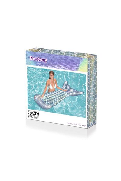 BESTWAY Iridescent Mermaid Tail Lounge 193X101Cm 26-43413