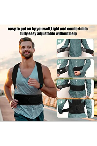 Ankaflex Women's Men's Black Highconcept Underwire Upright Posture Corset