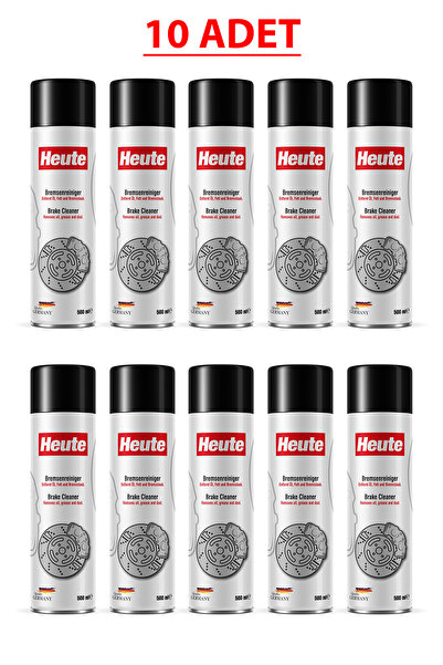 HEUTE Fren Balata Temizleme Spreyi 10lu Set 10x500 ml