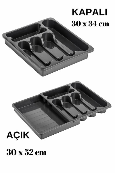 Nesto Home Çekmece İçi Kaşıklık Ayarlanabilir Kayar Kızaklı Organizer