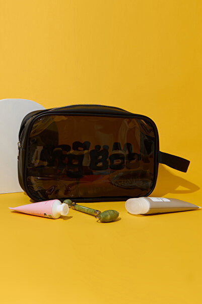 Blessca Makyaj Çantası Şeffaf Kozmetik Seyahat Valizi Çanta Organizeri Büyük Küçük Mini Boy Düzenleyici