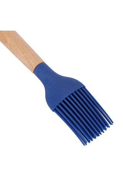 ROYALFORD Silicone Oil Brush, Wooden Handle, Soft And Durable Bristles | RF10646
