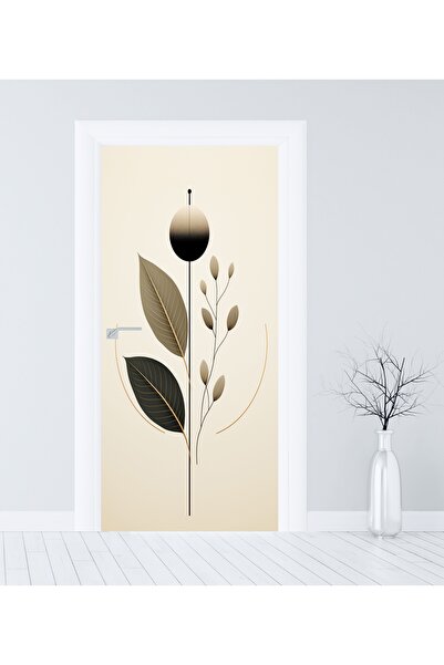 RENKLİ HOBBY Kapı Kaplama Folyosu - Kapı Sticker Giydirme - Kendinden Yapışkanlı