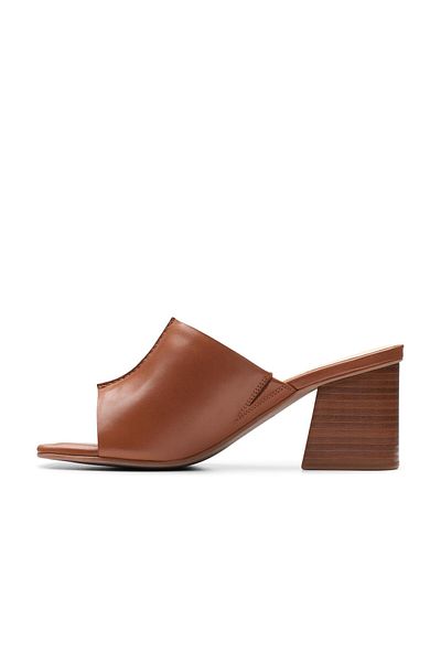 CLARKS Brown Genuine leather Sandals For Womens
