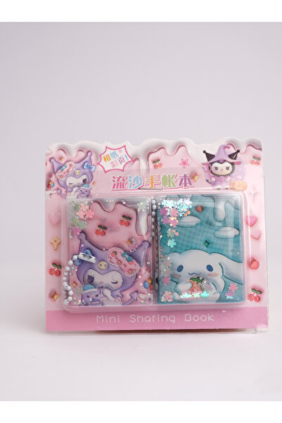 Snailtoys Sanrio Kuromi 6 Cm Mini Stıcker'lı Sulu Defter 1 Paket (PAKETTE 2 A...