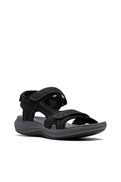 CLARKS Black  Sandals For Womens