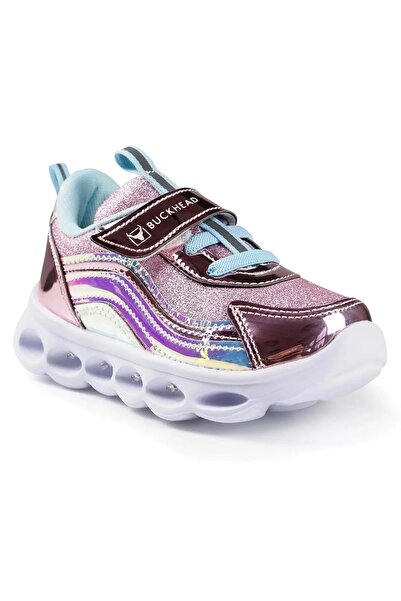 BUCKHEAD 4246 Trio Shiny Hologram Kids Sneakers