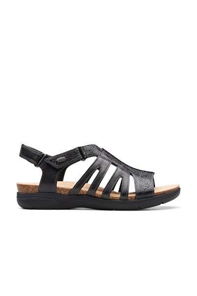 CLARKS Black Genuine leather Sandals For Womens