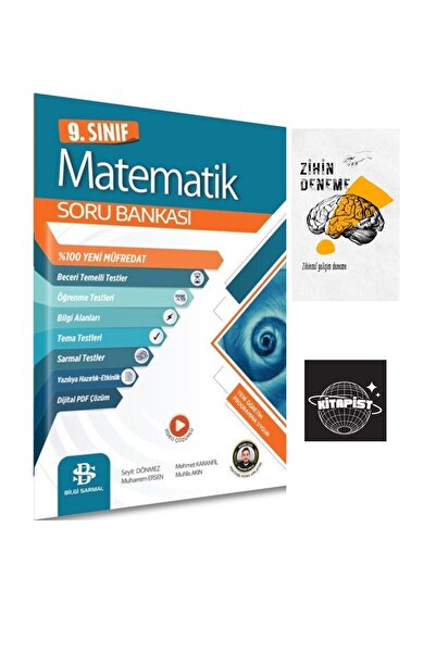 Karma Kitaplar BİLGİSARMAL 9.SINIF MATEMATİK SORU BANKASI-ZİHİNDENEME-İST1563